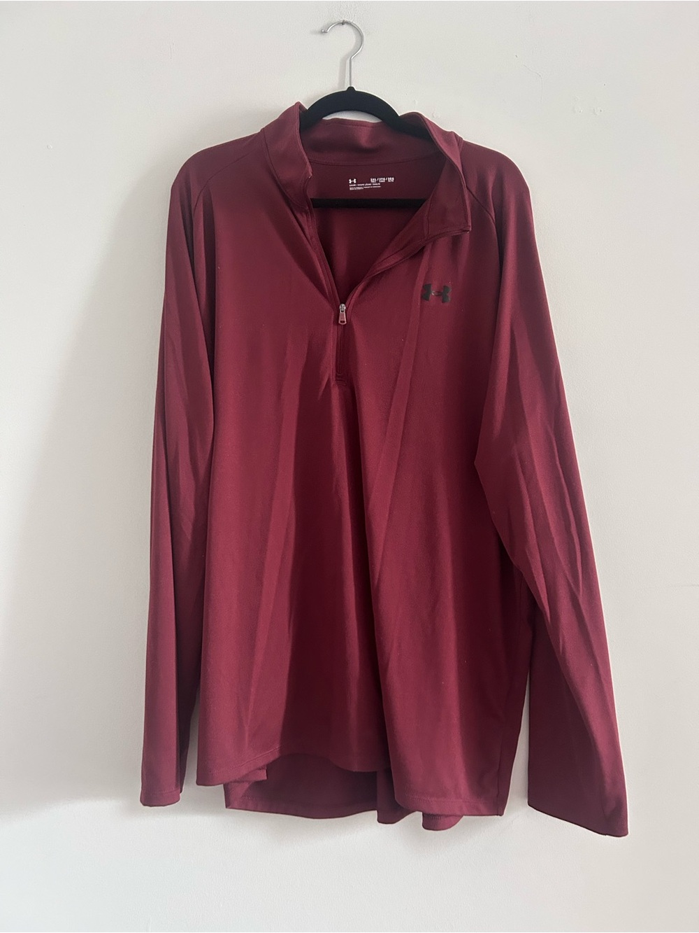 Under Armour Men's Maroon Athletic Pullover 3XL